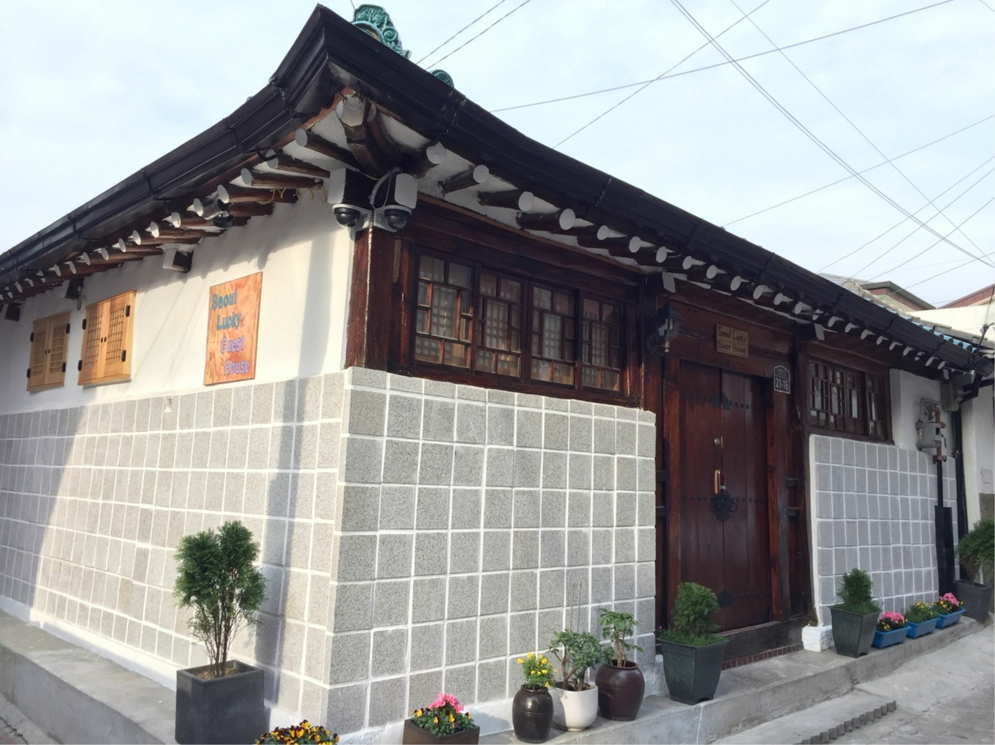 Seoul Lucky Guesthouse Hanok Exterior foto